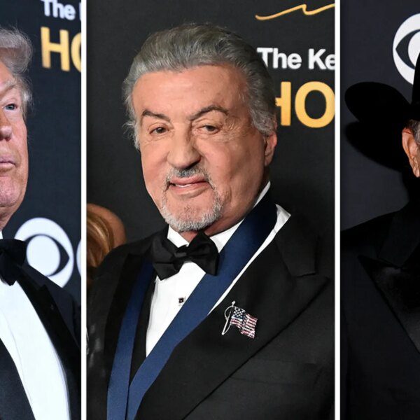 Donald Trump, Sylvester Stallone Lead Star Arrivals at forty eighth Kennedy Center…