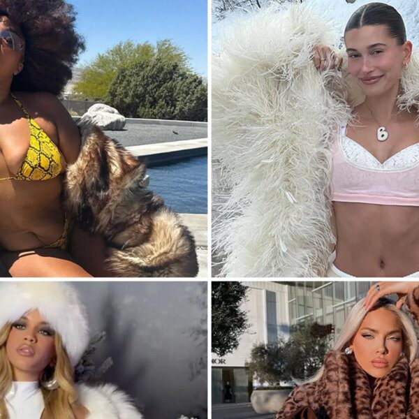 Faux Fur Hotties — Hailey Bieber & Lizzo Fake It Til They…