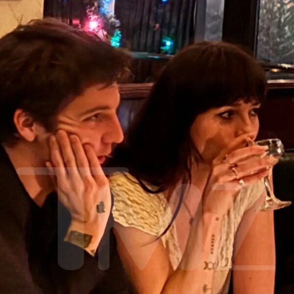 Dakota Johnson and Role Model Seen Getting Cozy Together at Dinner in…