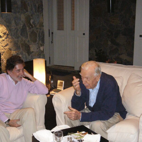 Walter Cronkite Chats With Jeffrey Epstein In New Photos From File Release