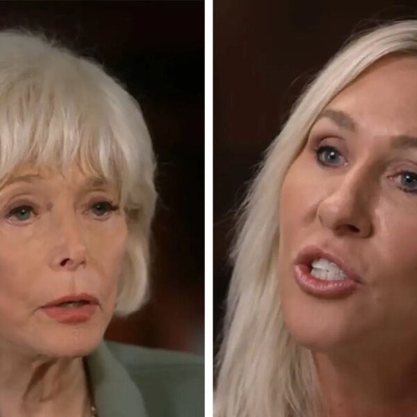 Marjorie Taylor Greene Clashes With Lesley Stahl Over Political Toxicity
