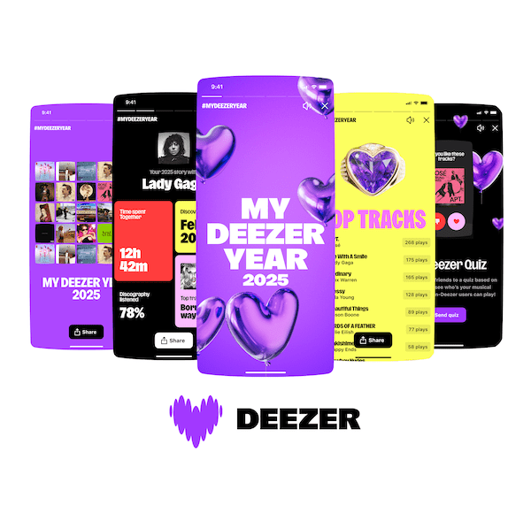 Deezer rolls out ‘My Deezer Year 2025,’ its Spotify Wrapped clone