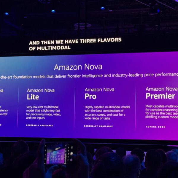 AWS launches new Nova AI fashions and a service that provides clients…