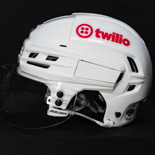 Los Angeles Kings Announce New Road Helmet Ad Deal with Twilio –…