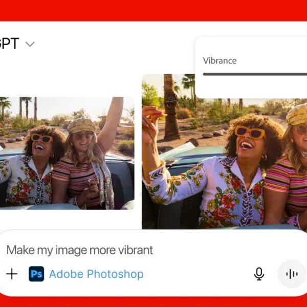 Adobe brings Photoshop, Express and Acrobat options to ChatGPT