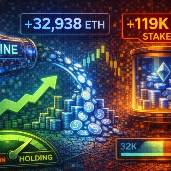 Bitmine Expands Ethereum Holdings: Adds 32,938 ETH And Stakes Nearly 119K ETH