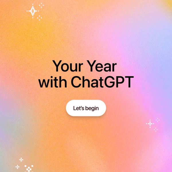 ChatGPT launches a year-end overview like Spotify Wrapped
