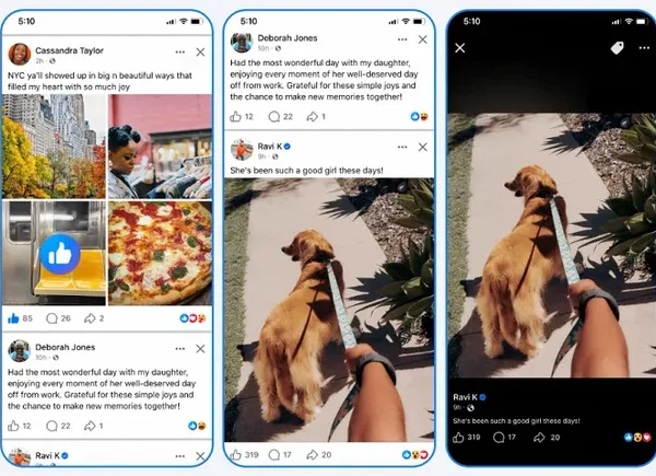 Facebook Launches Feed Updates, Algorithm Control Options