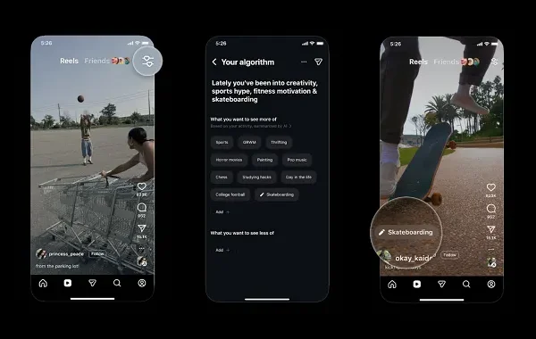 Meta Launches Reels Algorithm Controls to US Users