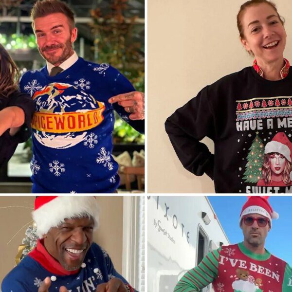 Stars In Tacky Holiday Sweaters!