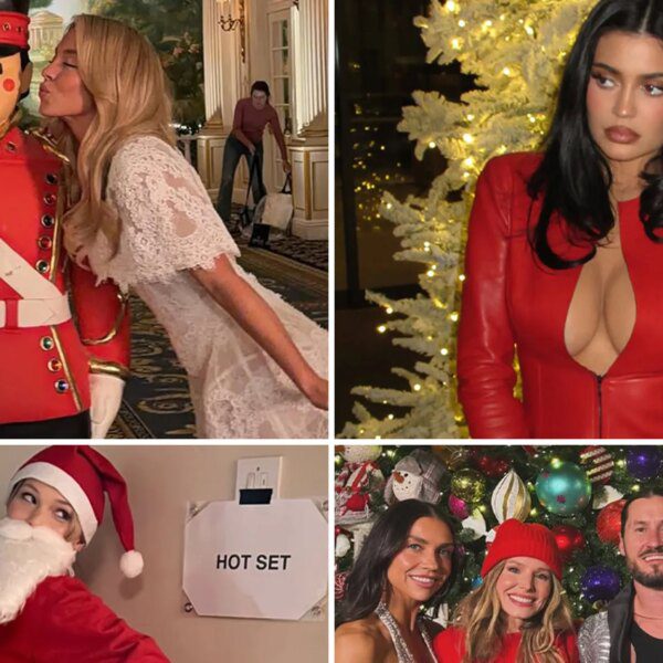 Stars Getting Into The Holiday Spirit 2025