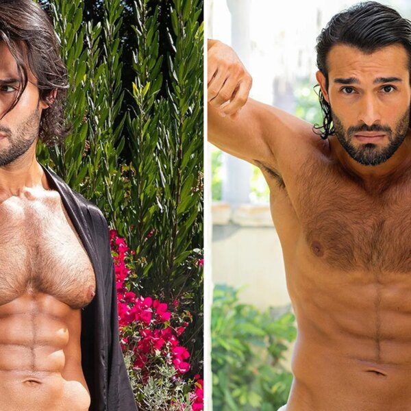 Britney Spears’ Ex Sam Asghari Strips Down for Near-Naked Playgirl Cover