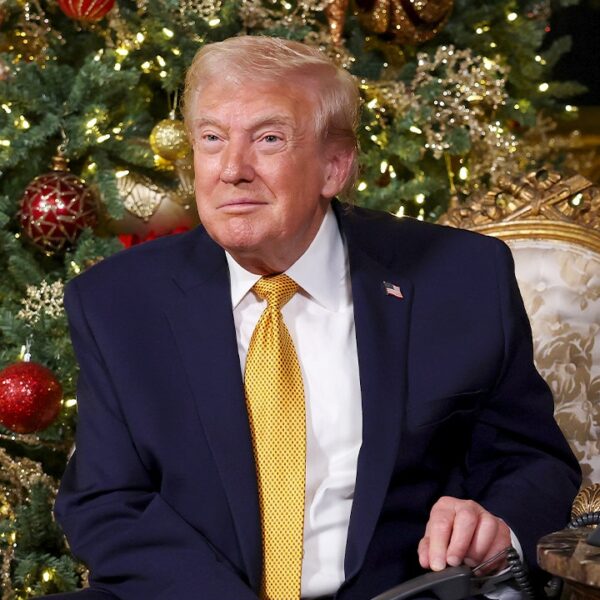 Trump Christmas message touts economic system, bashes ‘radical left scum’