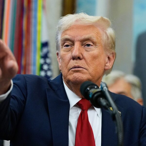 Trump touts financial system restoration and navy energy in nationwide handle