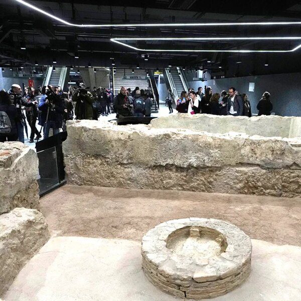 Rome opens new subway stations that includes historic artifacts show