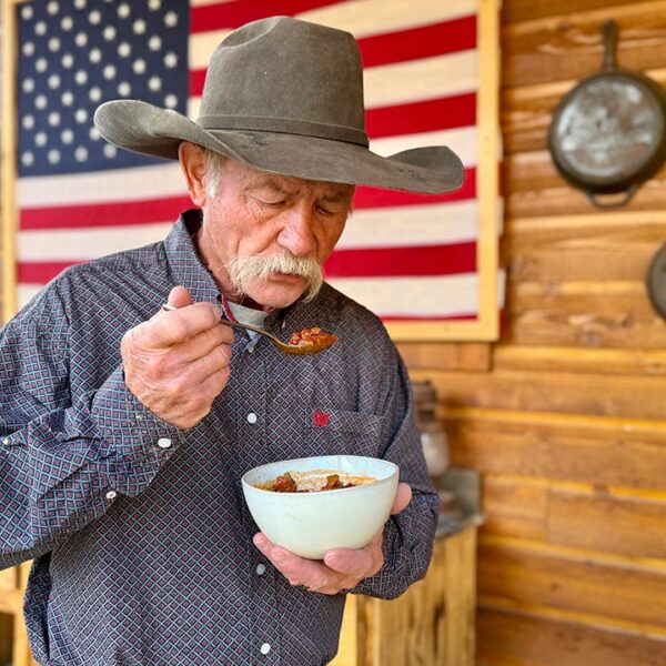 Healthy bison chili from ‘Cowboy’ Kent Rollins packs protein, taste and historical…