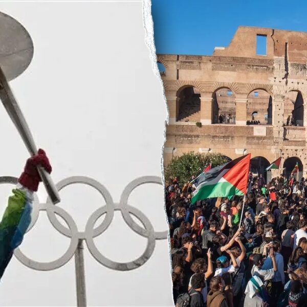 Italian police stop pro-Palestinian activists disrupting torch relay