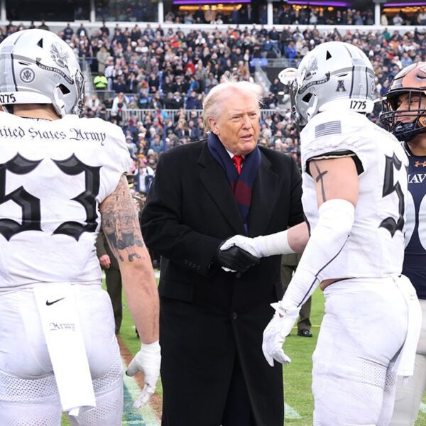 Navy beats Army as Trump’s attendance sparks protests