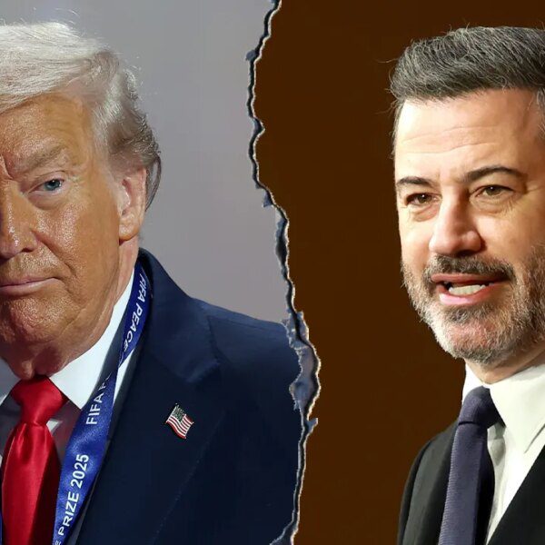 Trump swipes at Jimmy Kimmel whereas honoring Kennedy Center receipients