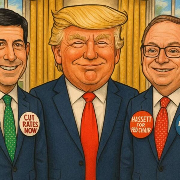 WSJ: Trump leaning towards Kevin Warsh or Kevin Hassett to steer the…