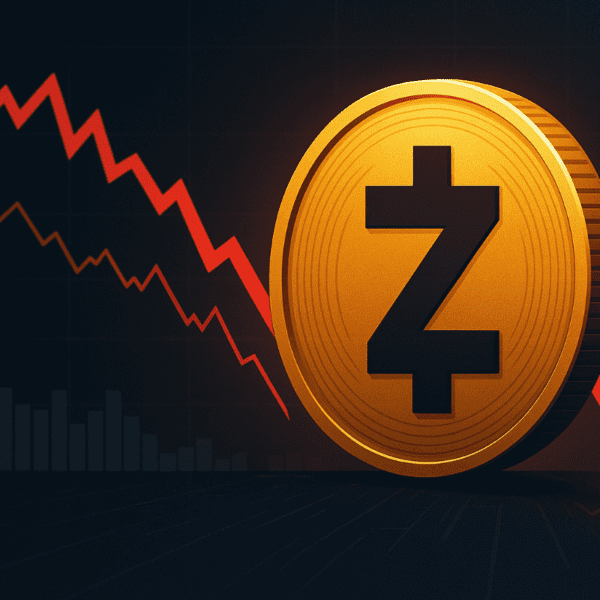 ZEC Crashes 22% as Traders Bleed, Analyst Targets Sub-$200