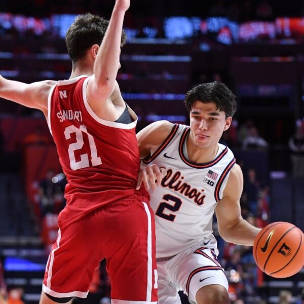 No. 9 Illinois visits No. 5 Nebraska for high-stakes rematch