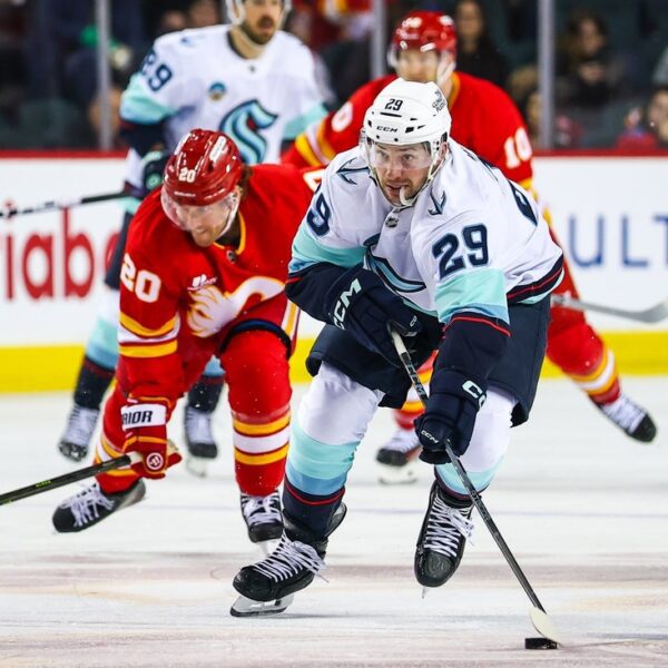 Surging Kraken proceed busy month with return to Calgary