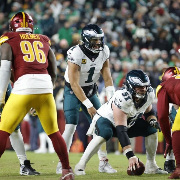 Contending for NFC’s No. 2 seed, Eagles search acquainted sweep of Commanders