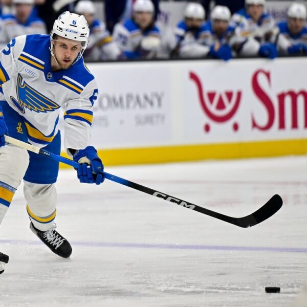 Blues signal D Philip Broberg to six-year, $48 million deal
