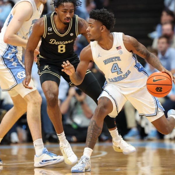 No. 17 North Carolina holds off Wake Forest