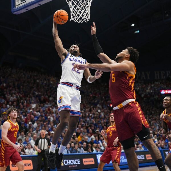 Top 25 roundup: Kansas ends No. 2 Iowa State’s good begin