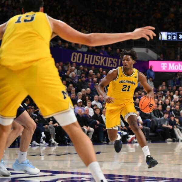 Morez Johnson Jr., No. 4 Michigan purpose to take advantage of Oregon’s&hellip;