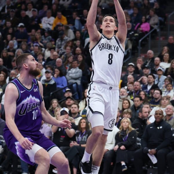 Egor Demin’s 25-point double-double sufficient for Nets win over Jazz