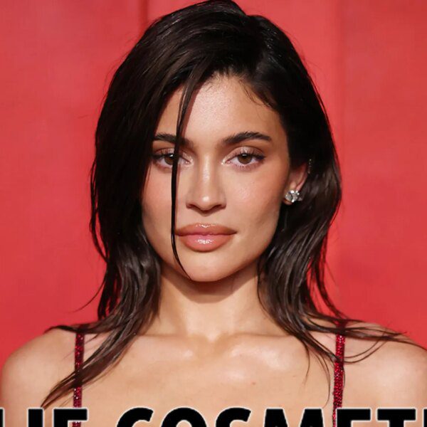 Kylie Jenner Shows Off Cleavage in Tight Leather Top While Promoting New&hellip;