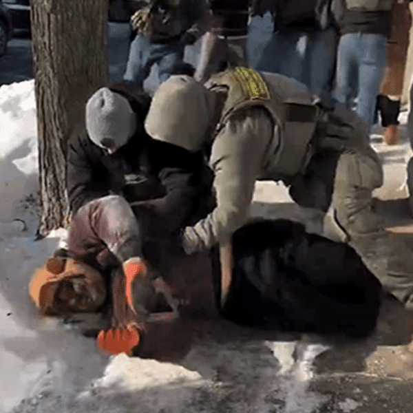 Border Patrol Agents Clash With Bystanders After Fatal Alex Pretti Shooting