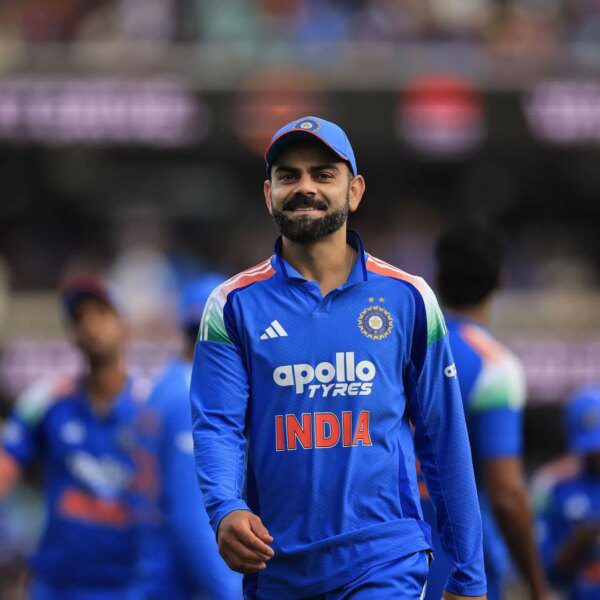 Virat Kohli walks again to click on an image with Vadodara floor&hellip;