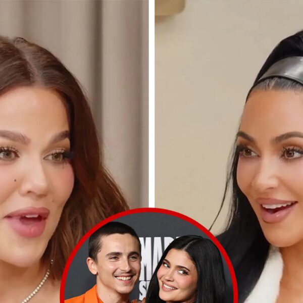 Kim and Khloé Kardashian Gush Over Kylie Jenner and Timothée Chalamet