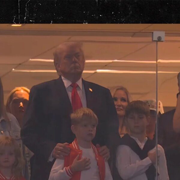 President Trump Cheered At Miami vs. Indiana Championship Game