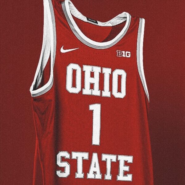Ohio State Buckeyes Unveil Scarlet Version Of Nineties Throwback Uniforms – SportsLogos.Net&hellip;