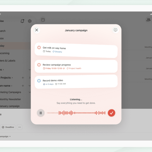 Todoist’s app now allows you to add duties to your to-do listing&hellip;