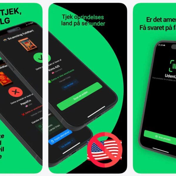 Apps for boycotting American merchandise surge to the highest of the Danish…