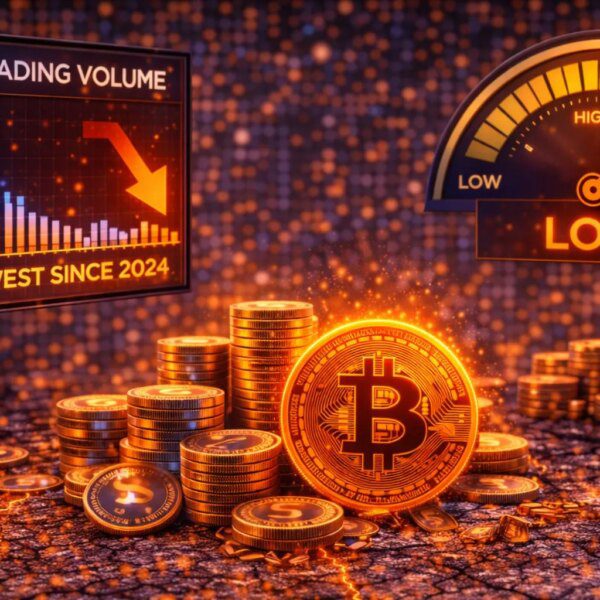 Bitcoin Futures Trading Volume Falls to Lowest Monthly Level Since 2024