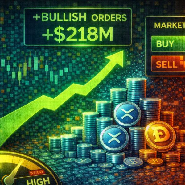 XRP Shows Signs Of Strength: Market Orders Turn Increasingly Bullish