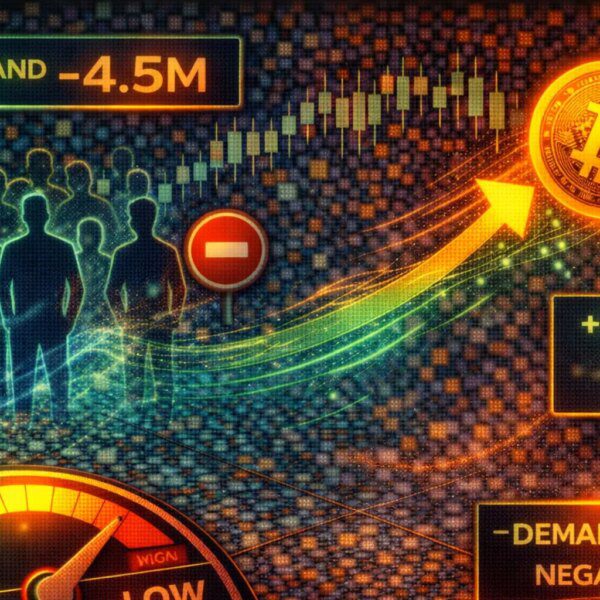 Bitcoin Retail Investors Still Absent As Demand Remains Negative – BTC Moves&hellip;