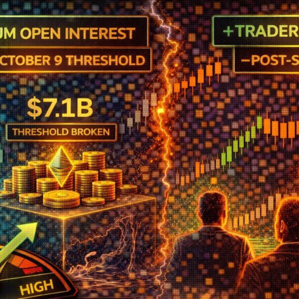 Ethereum Open Interest Breaks October 9 Threshold: Traders Return Post-Shakeout