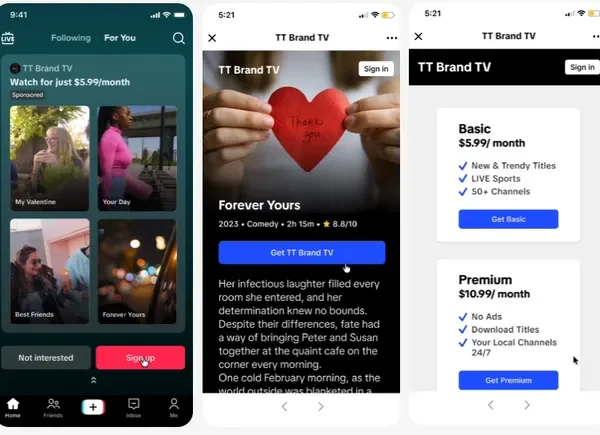 TikTok Launches New Ad Options for Streaming Providers