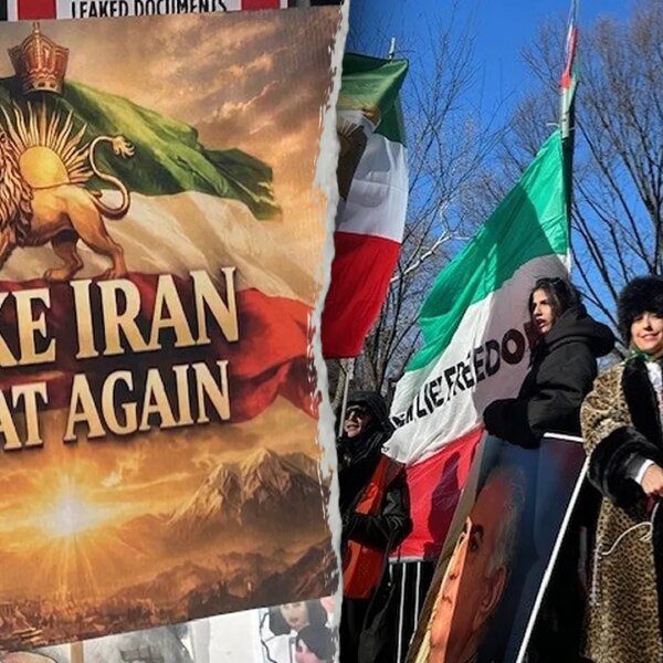 Trump Iran protestors rally on Fifth Avenue in New York City demanding&hellip;