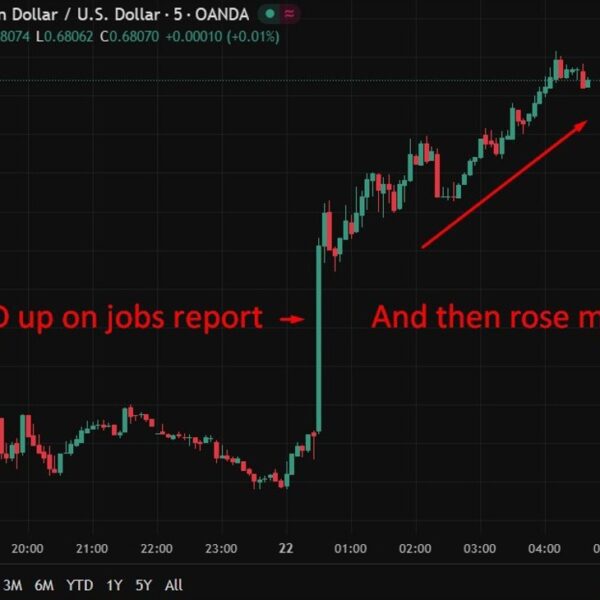 investingLive Asia-Pacific FX information wrap: Strong jobs report sends AUD surging