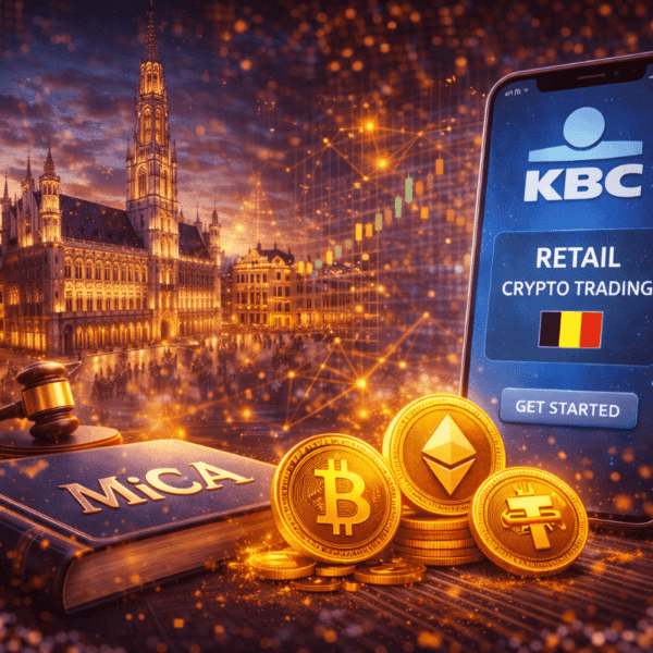 Belgium’s KBC to Launch Retail Crypto Trading Under MiCA