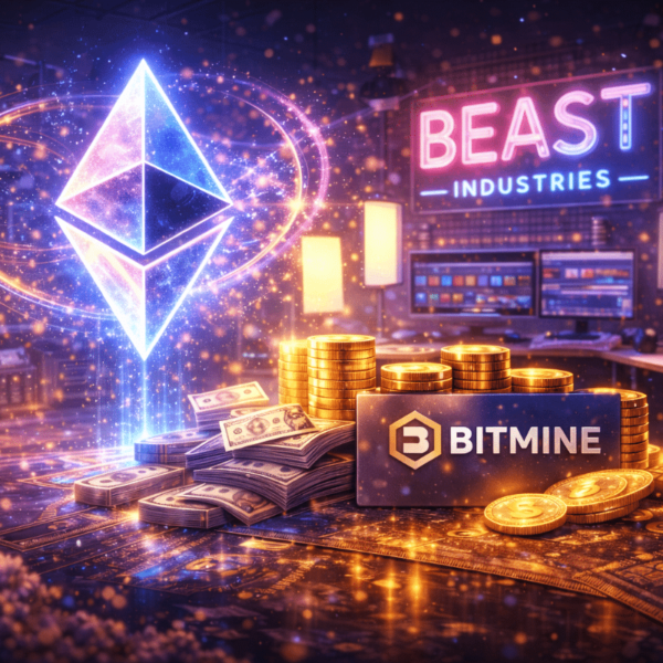 Ethereum Treasury Firm BitMine Invests $200 Million in MrBeast’s Firm